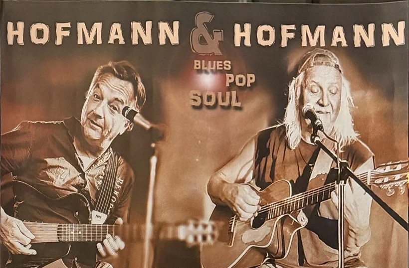 Plakat: Hofmann & Hofmann, Blues · Pop · Soul, live im Qvevri