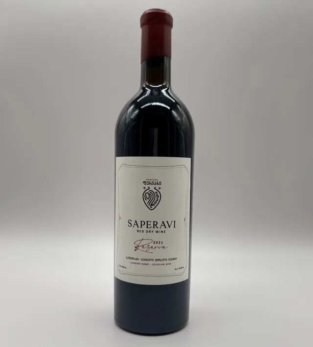 Flasche Saperavi Reserve 2021 von Periani